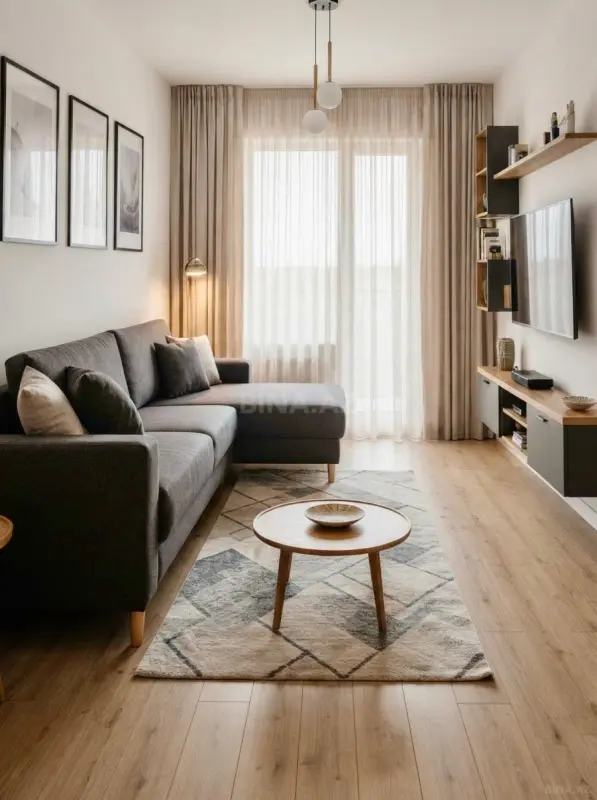 Kirayə verilir 1 otaqlı mənzil 57 m²