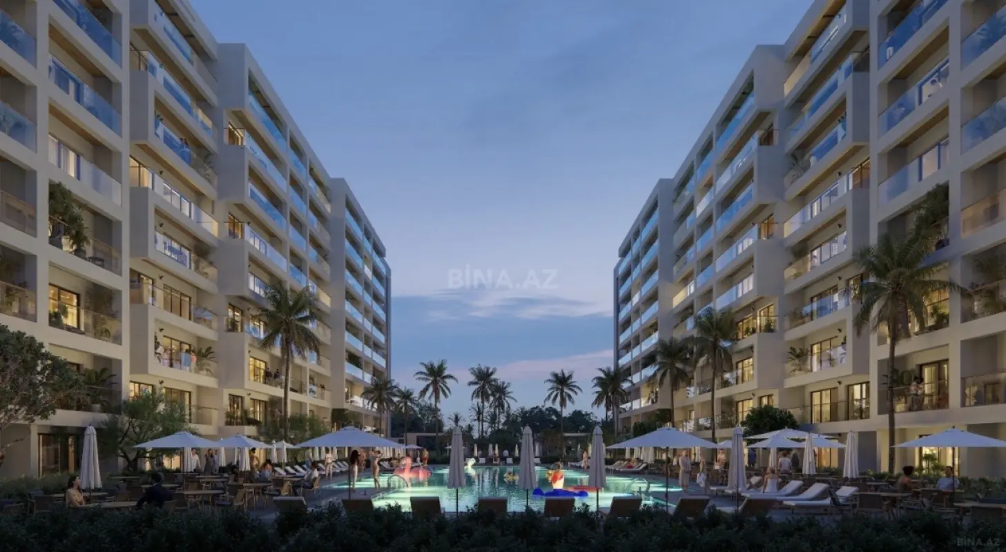 Satılır 1 otaqlı mənzil 57 m²