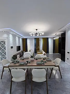 Kirayə verilir 3 otaqlı mənzil 145 m² — Bakı 3 otaq 145.00 m²