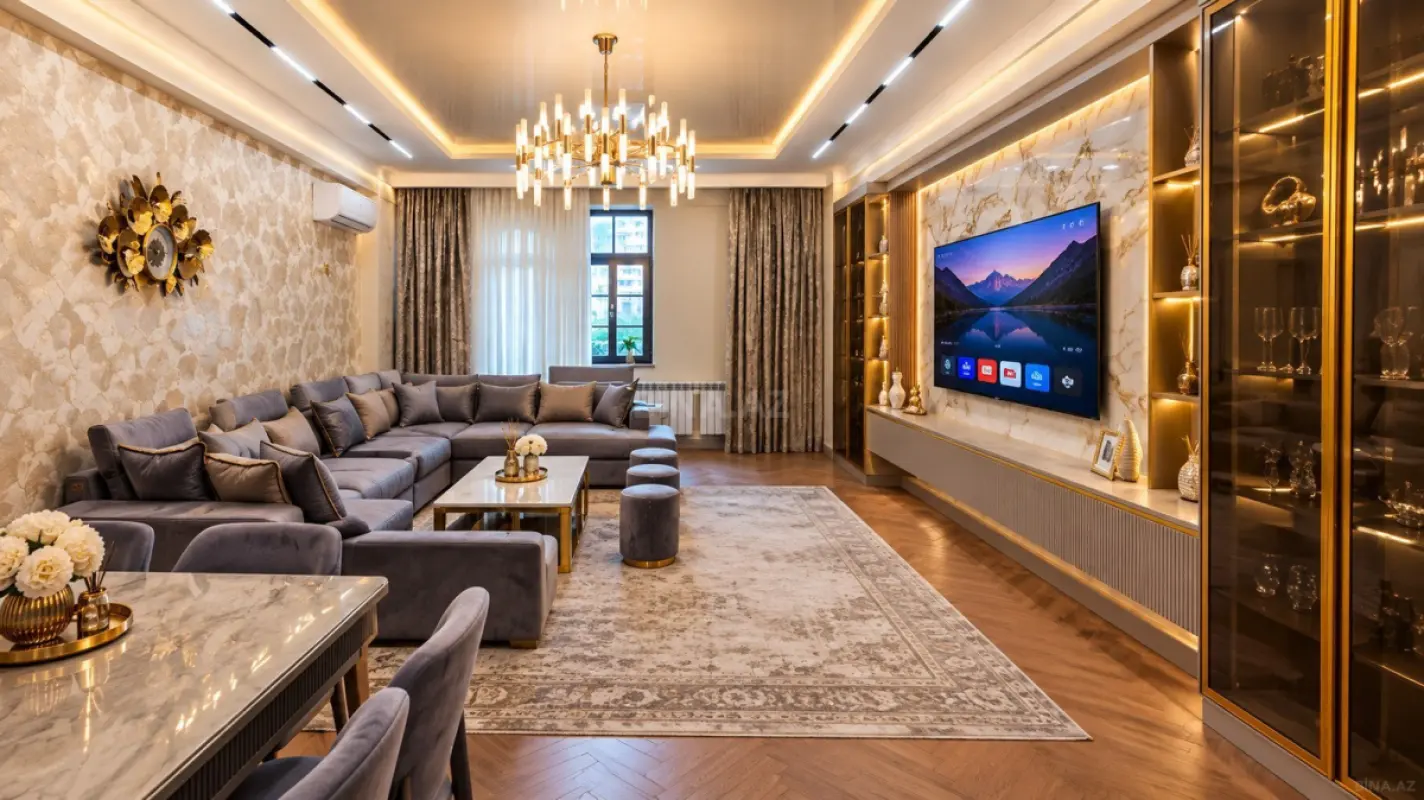 Kirayə verilir 4 otaqlı mənzil 245 m²