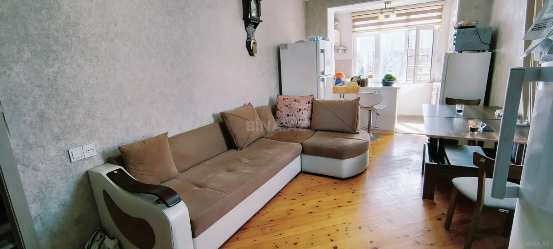 Satılır 2 otaqlı mənzil 43 m²