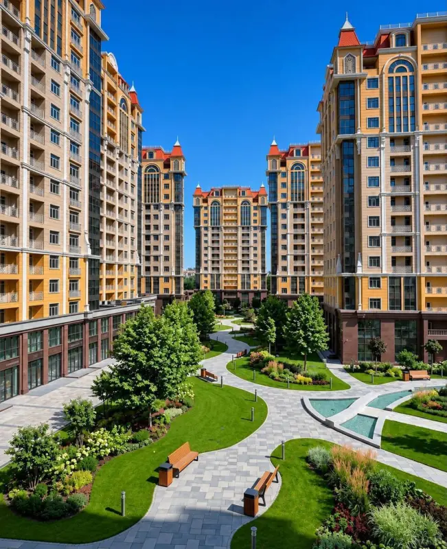 Satılır 3 otaqlı mənzil 121.5 m²