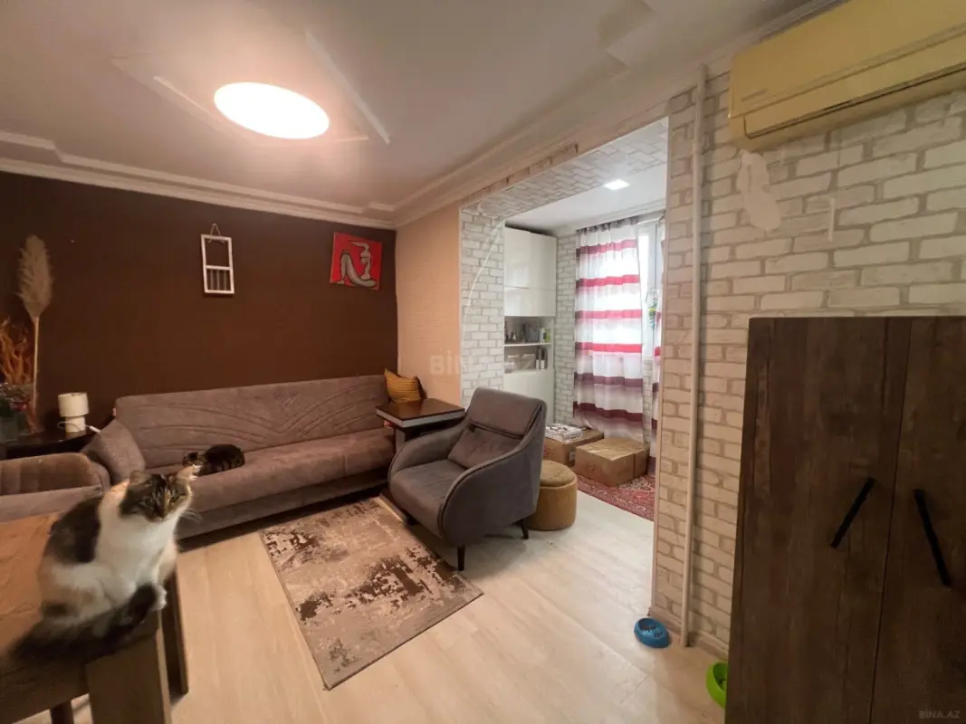 Satılır 2 otaqlı mənzil 36 m²