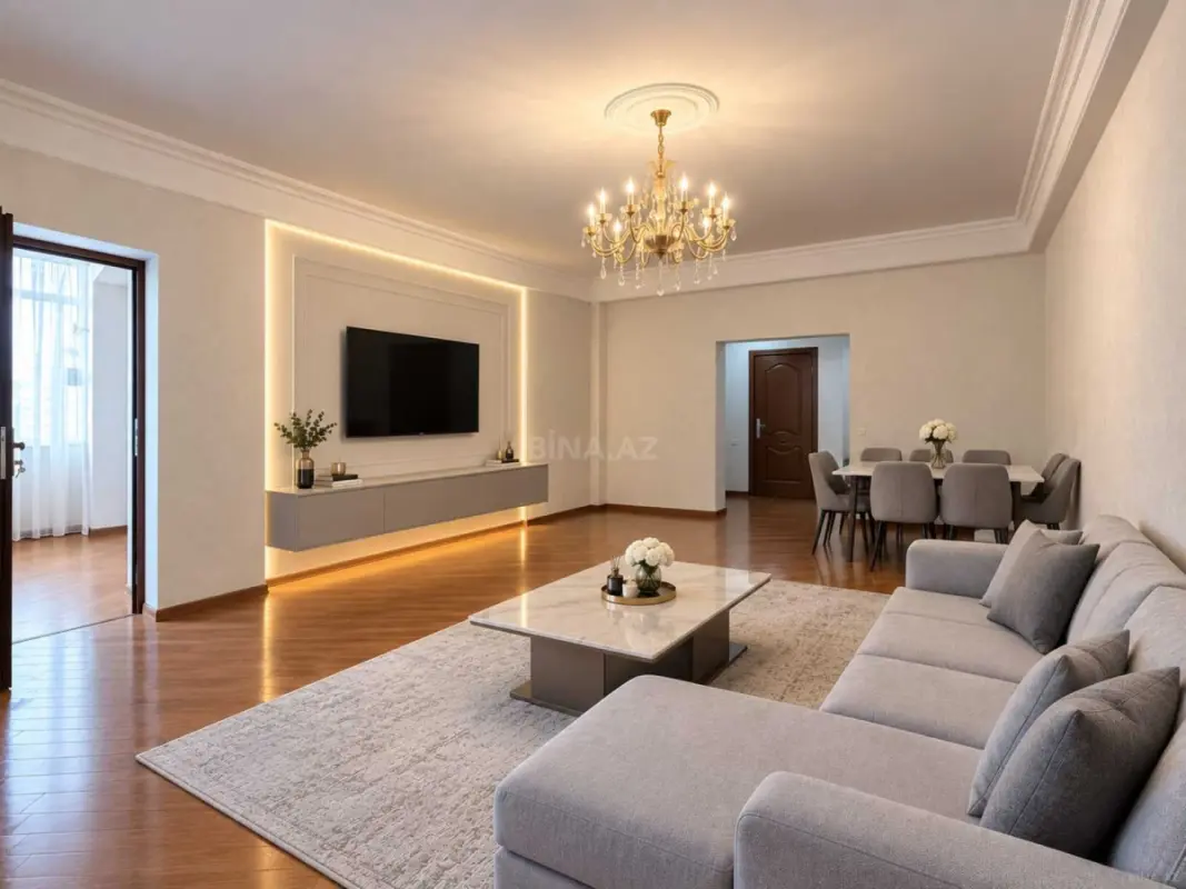 Kirayə verilir 3 otaqlı mənzil 130 m²