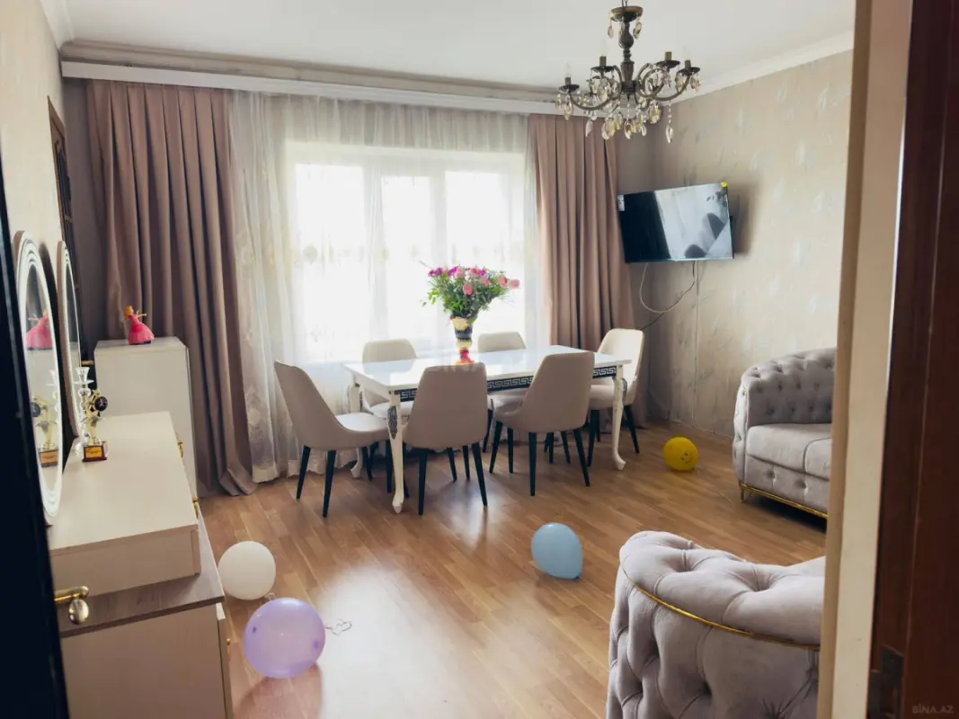 Satılır 3 otaqlı mənzil 60 m²