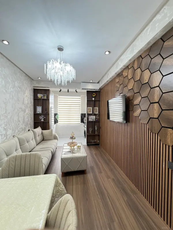 Satılır 2 otaqlı mənzil 44 m²