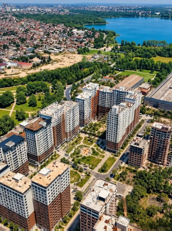 Satılır 1 otaqlı mənzil 53 m²