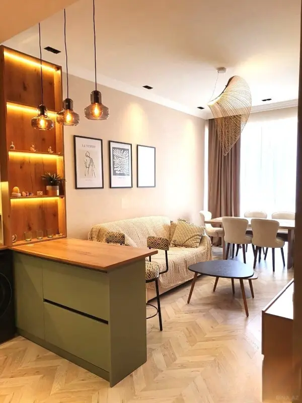 Satılır 2 otaqlı mənzil 48.3 m²