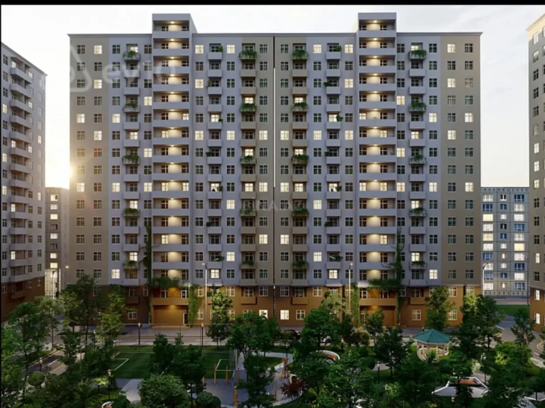 Satılır 2 otaqlı mənzil 63.9 m²
