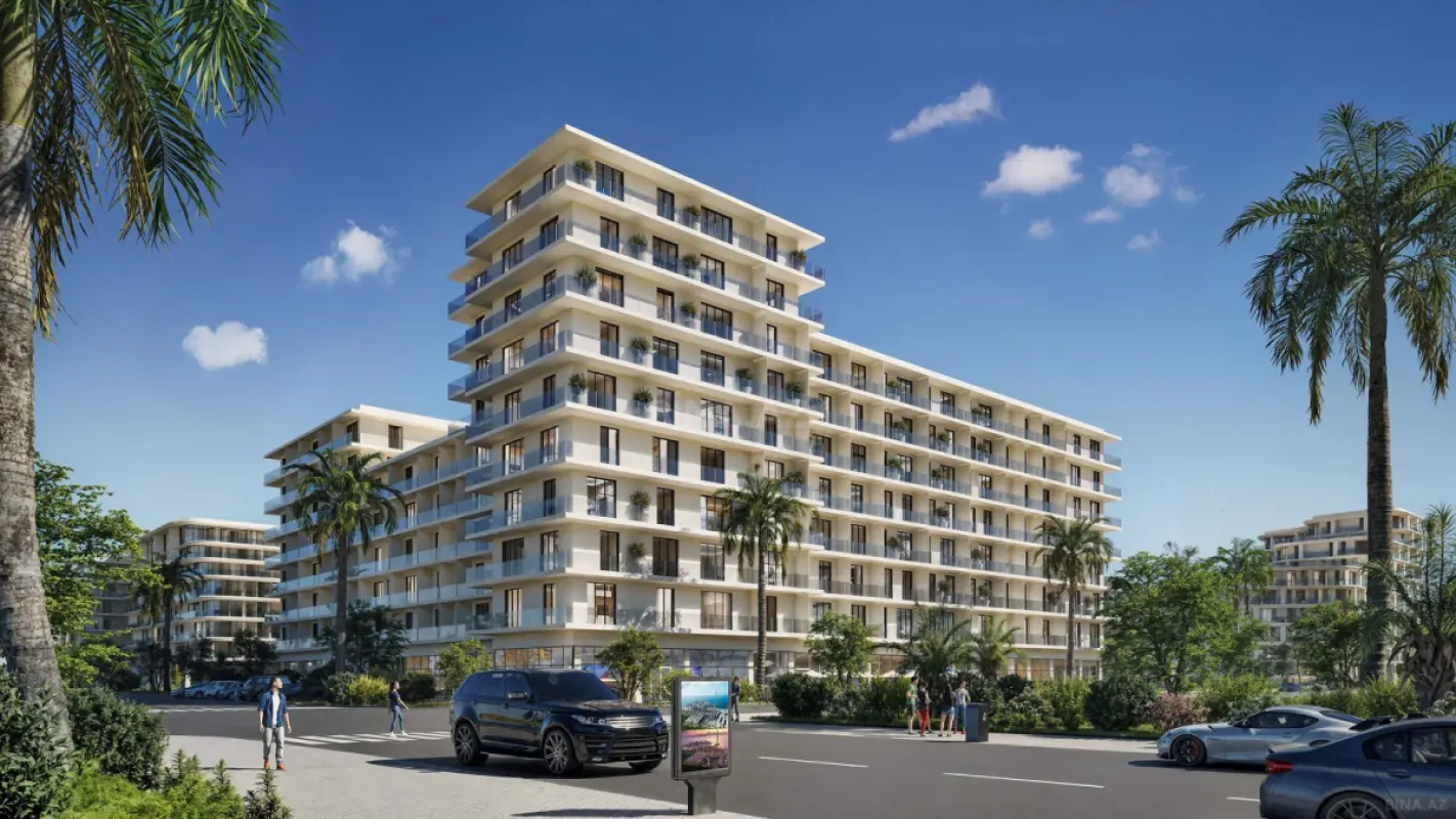 Satılır 1 otaqlı mənzil 45.1 m²