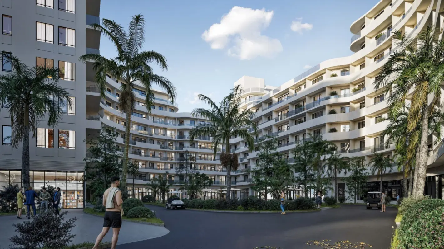 Satılır 1 otaqlı mənzil 45.7 m²