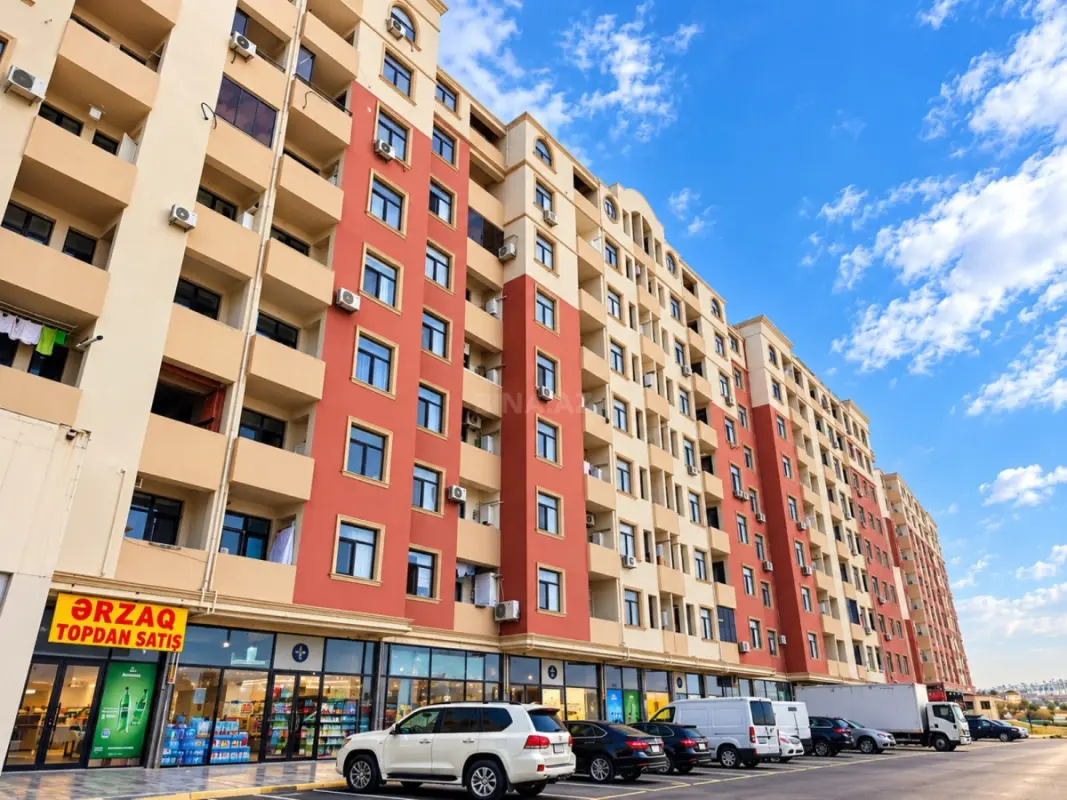 Satılır 2 otaqlı mənzil 64 m²
