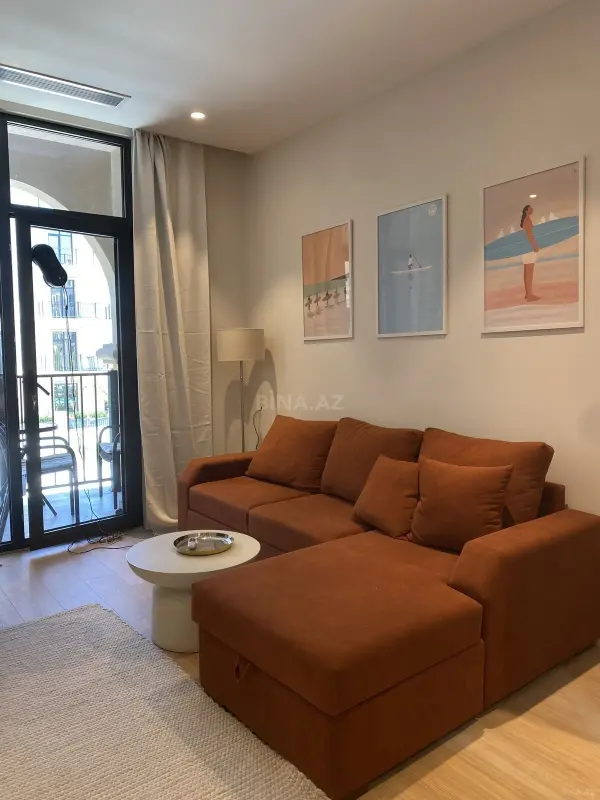 Kirayə verilir 1 otaqlı mənzil 42.2 m²