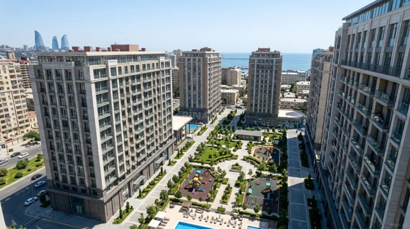 Satılır 4 otaqlı mənzil 191 m²