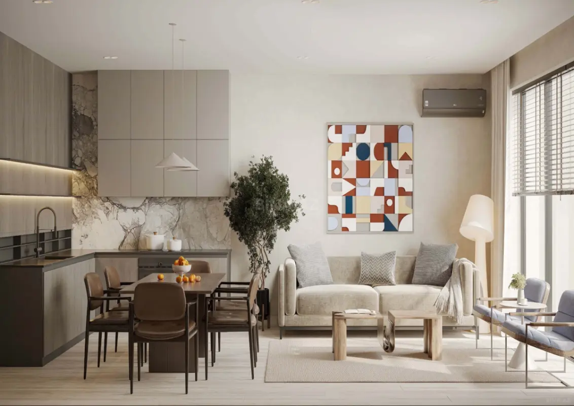 Satılır 2 otaqlı mənzil 99.3 m²