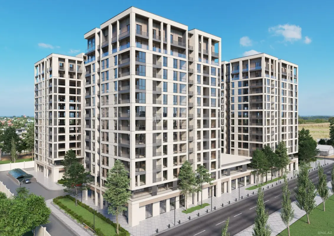 Satılır 2 otaqlı mənzil 53.9 m²