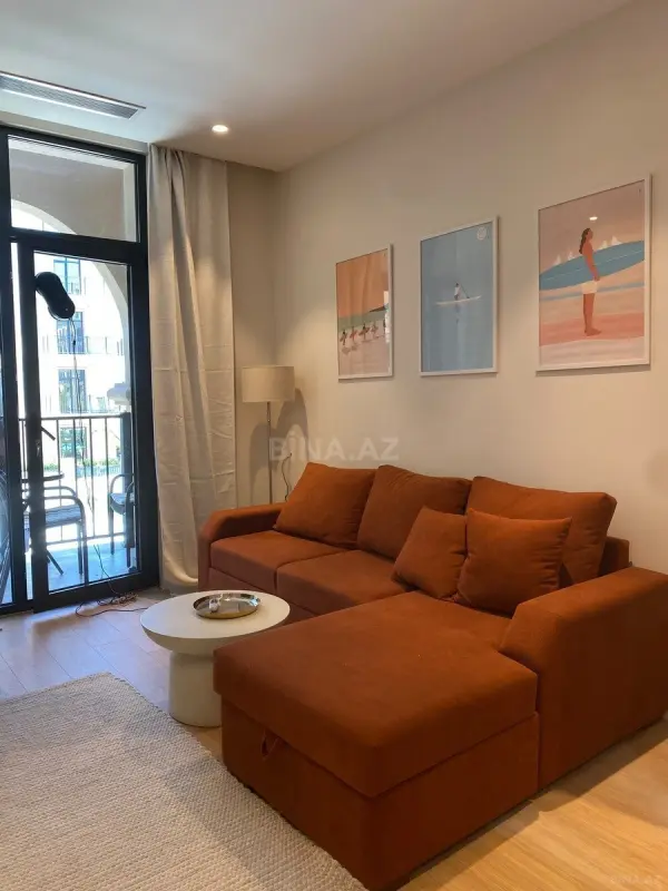 Kirayə verilir 1 otaqlı mənzil 40 m²