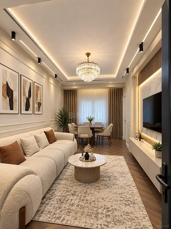 Kirayə verilir 2 otaqlı mənzil 70 m²