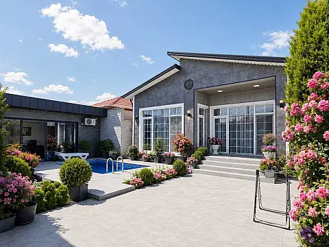 Kirayə verilir 3 otaqlı həyət evi 100 m² — Bakı, Mərdəkan 3 otaq 100.00 m²