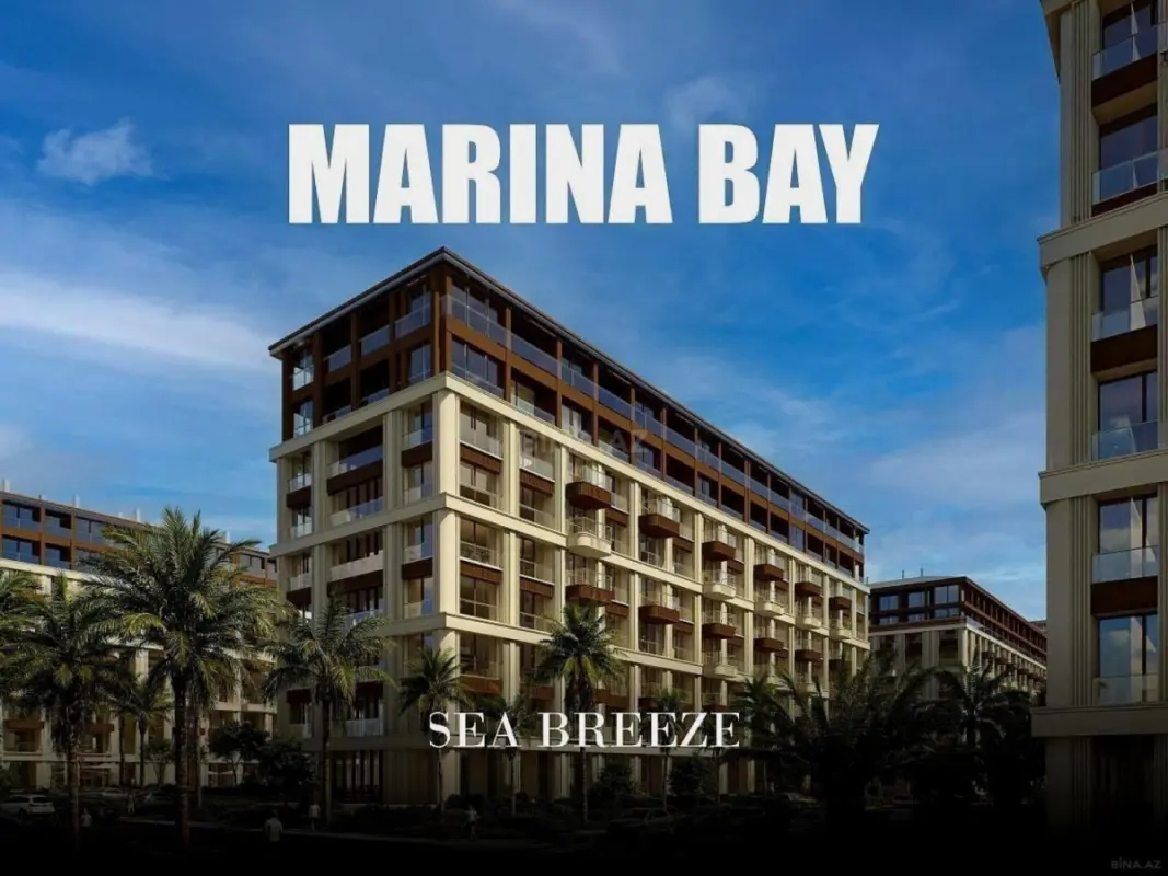 Satılır 1 otaqlı mənzil 43.8 m²