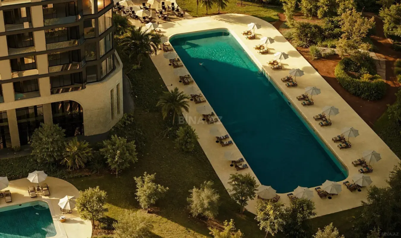 Satılır 1 otaqlı mənzil 45.7 m²