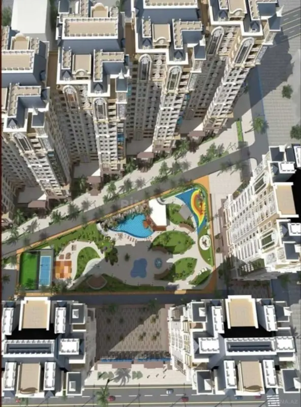 Satılır 3 otaqlı mənzil 109 m²