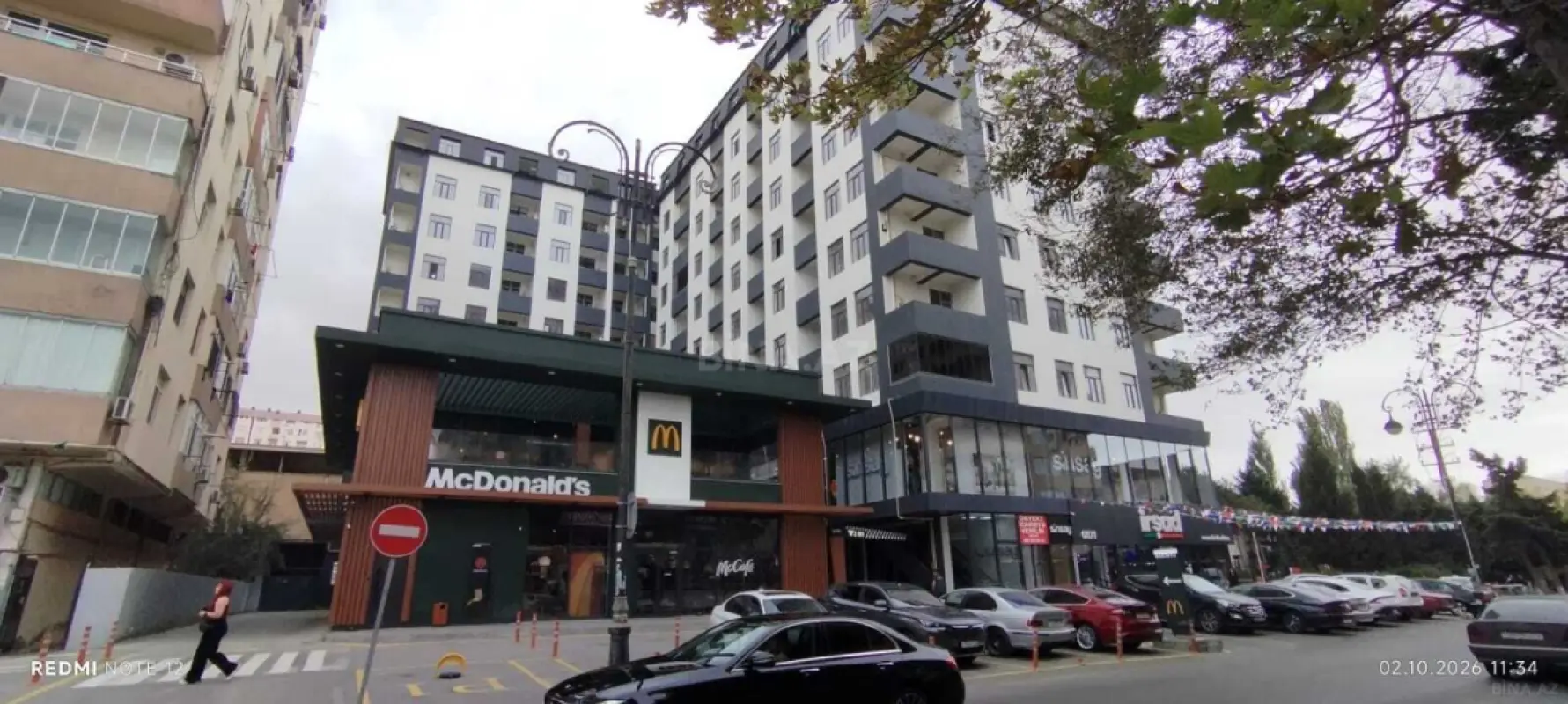 Satılır 2 otaqlı mənzil 43 m²