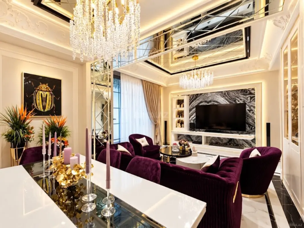 Satılır 4 otaqlı mənzil 165 m²