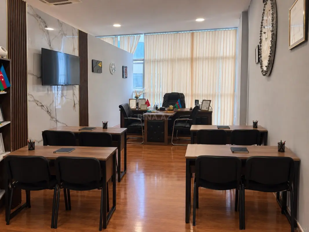 Kirayə verilir 1 otaqlı ofis 30 m²