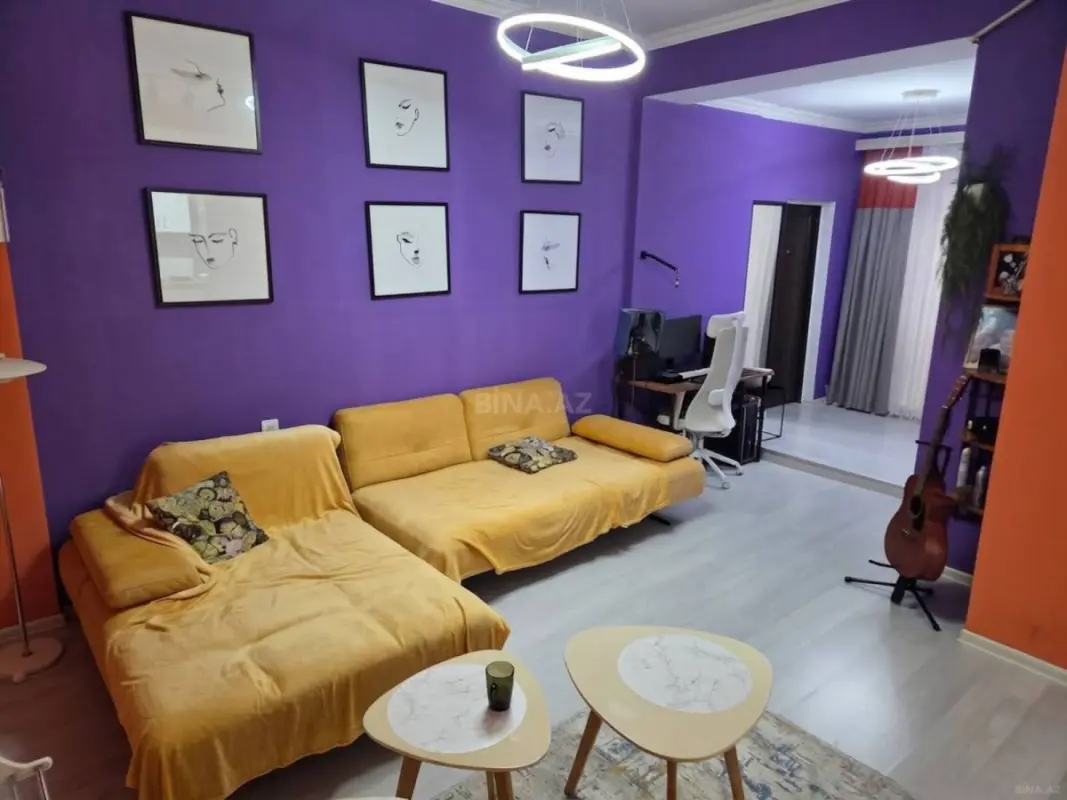 Satılır 2 otaqlı mənzil 47 m²