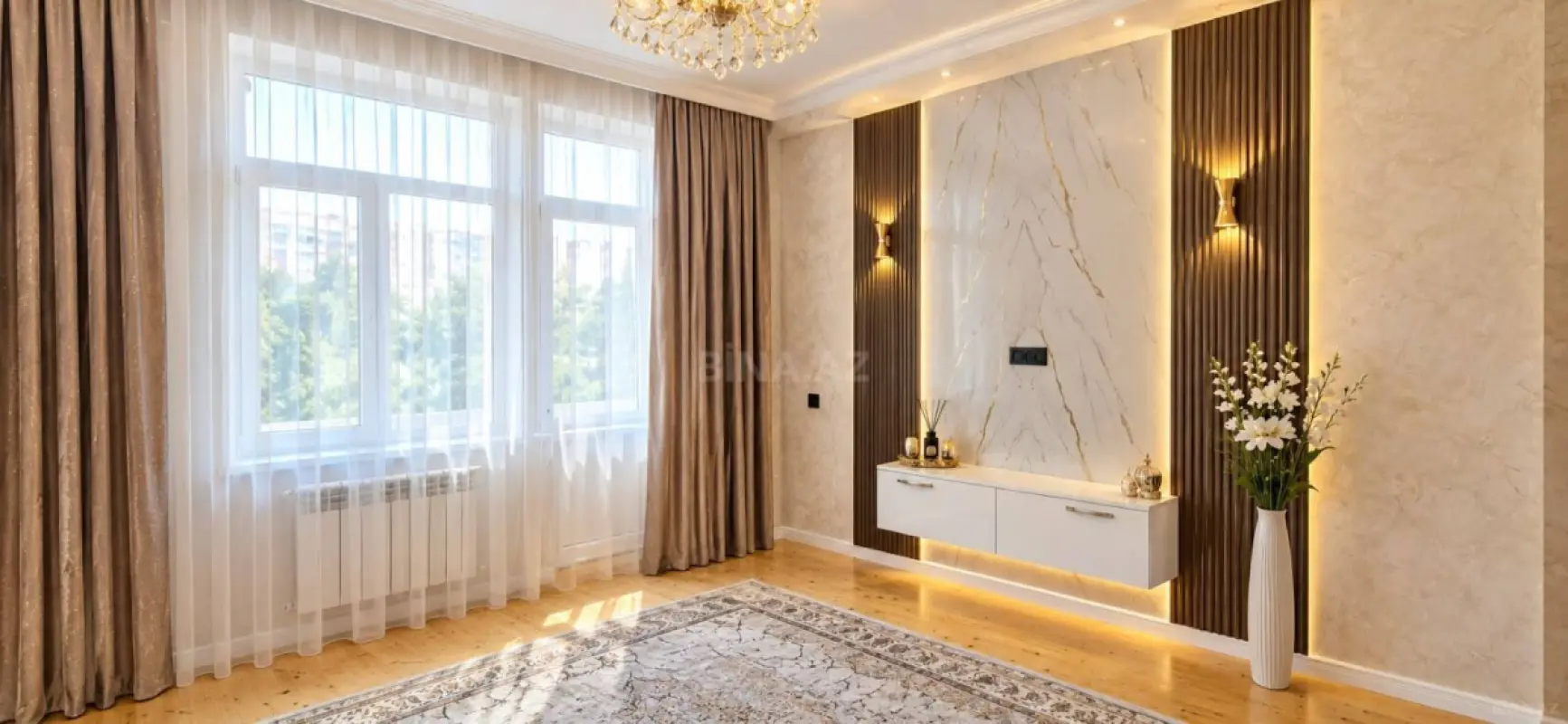 Satılır 2 otaqlı mənzil 63 m²