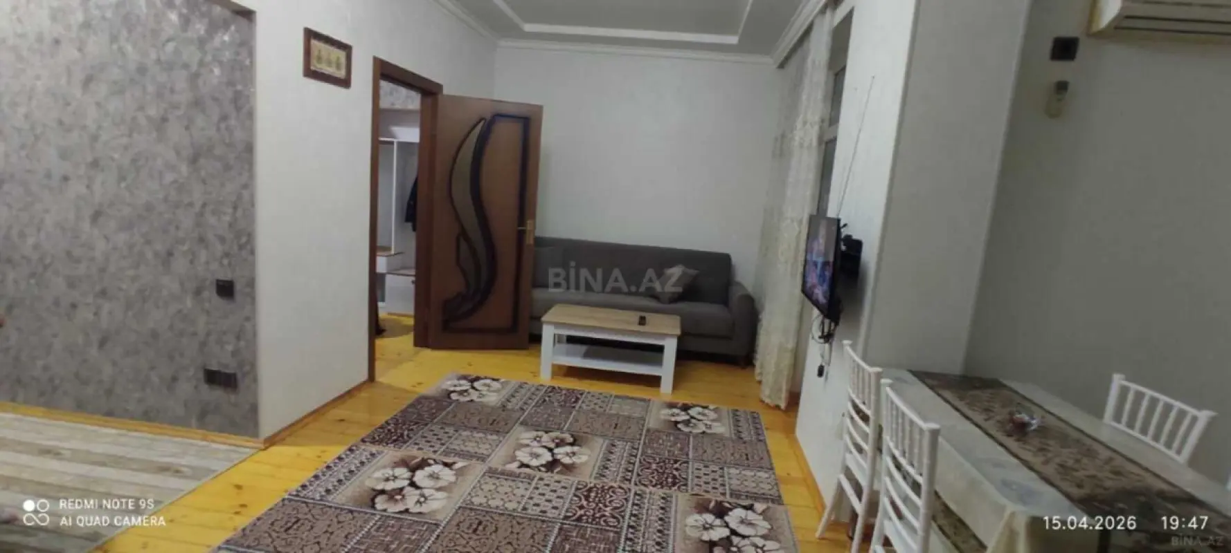 Kirayə verilir 2 otaqlı mənzil 50 m²