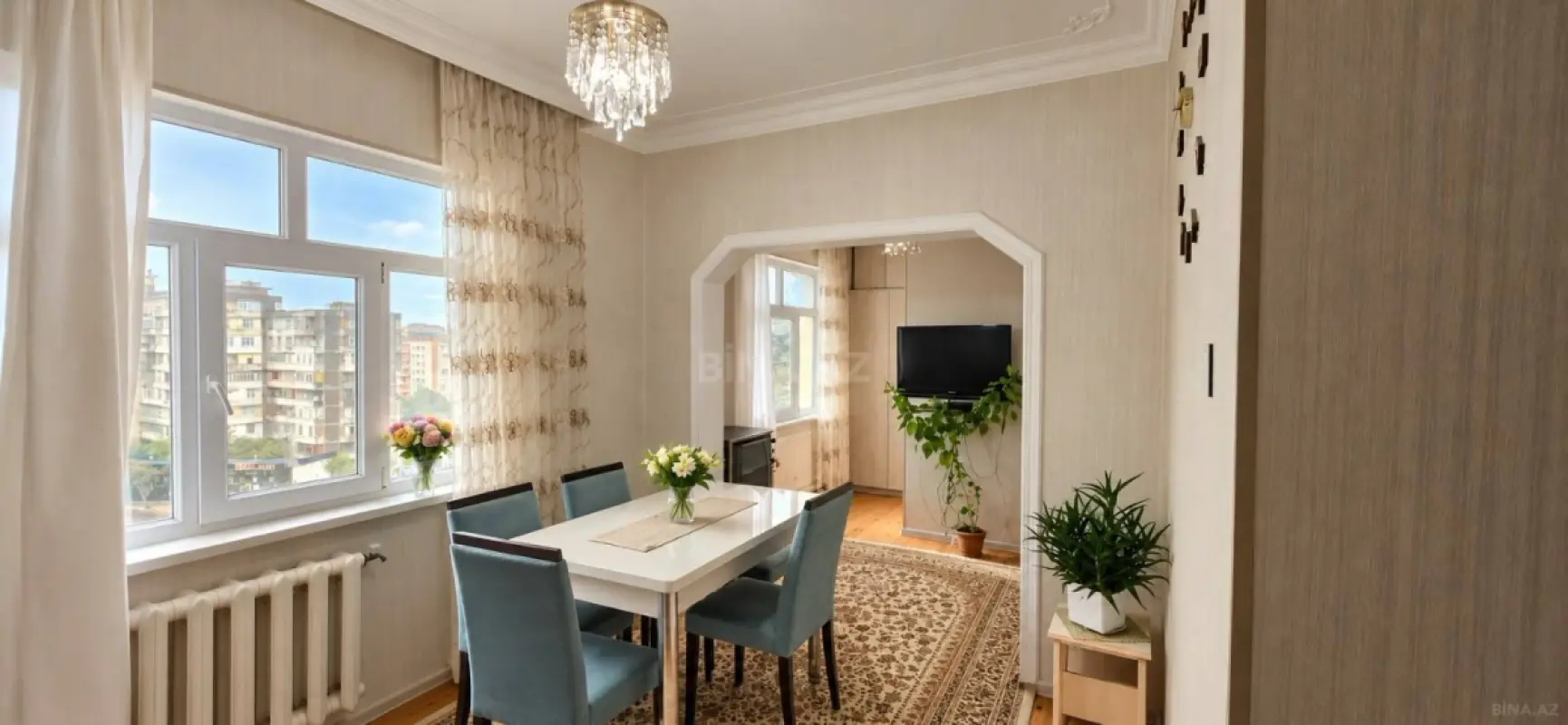 Satılır 5 otaqlı mənzil 120 m²