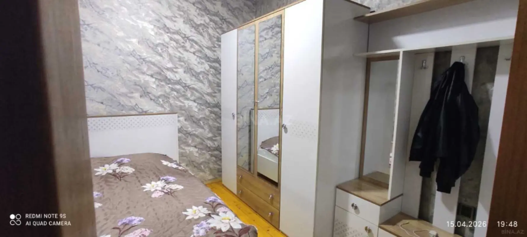 Kirayə verilir 2 otaqlı mənzil 47 m²