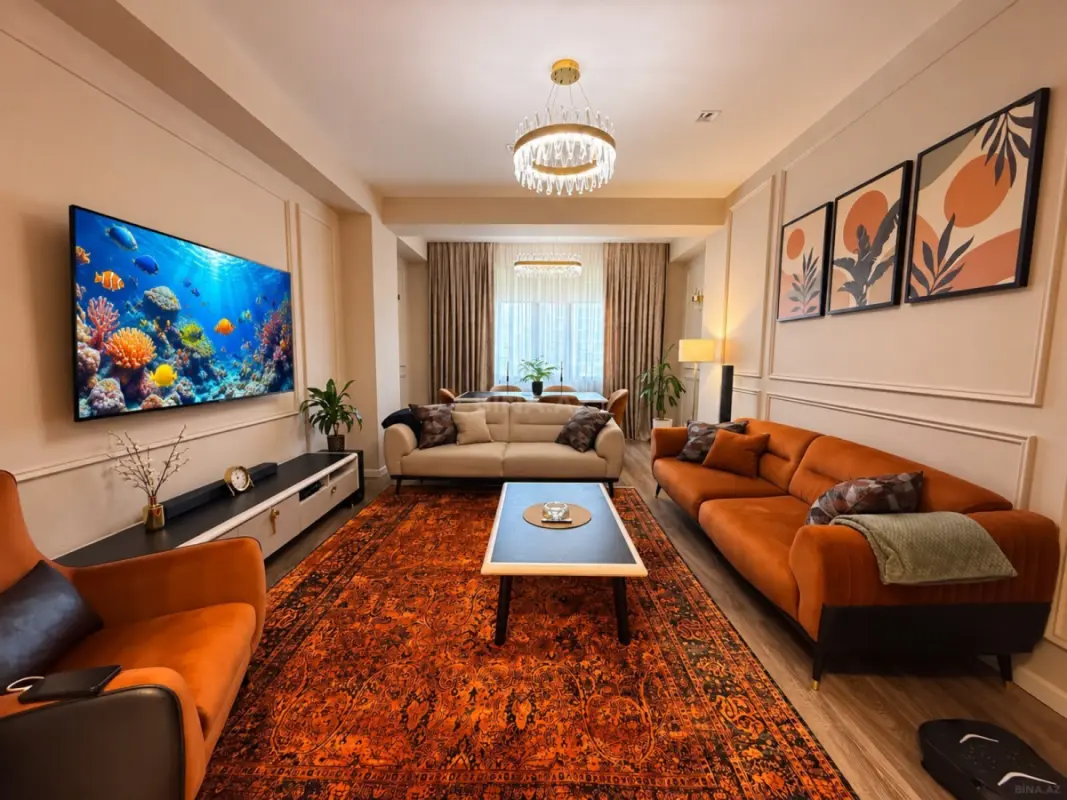 Satılır 3 otaqlı mənzil 112 m²