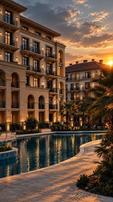 Satılır 1 otaqlı mənzil 45 m²