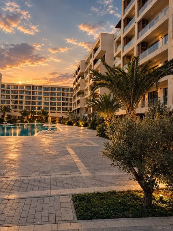 Satılır 1 otaqlı mənzil 57 m²