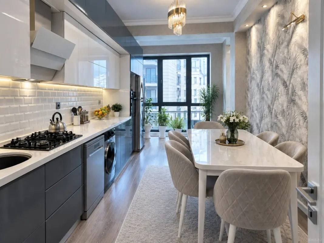 Satılır 4 otaqlı mənzil 120 m²