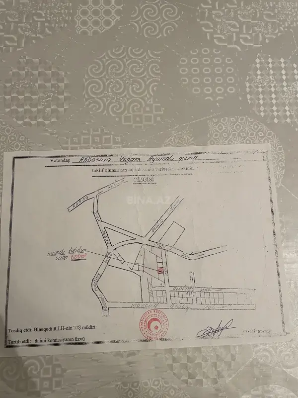 Satılır torpaq sahəsi 6 m²