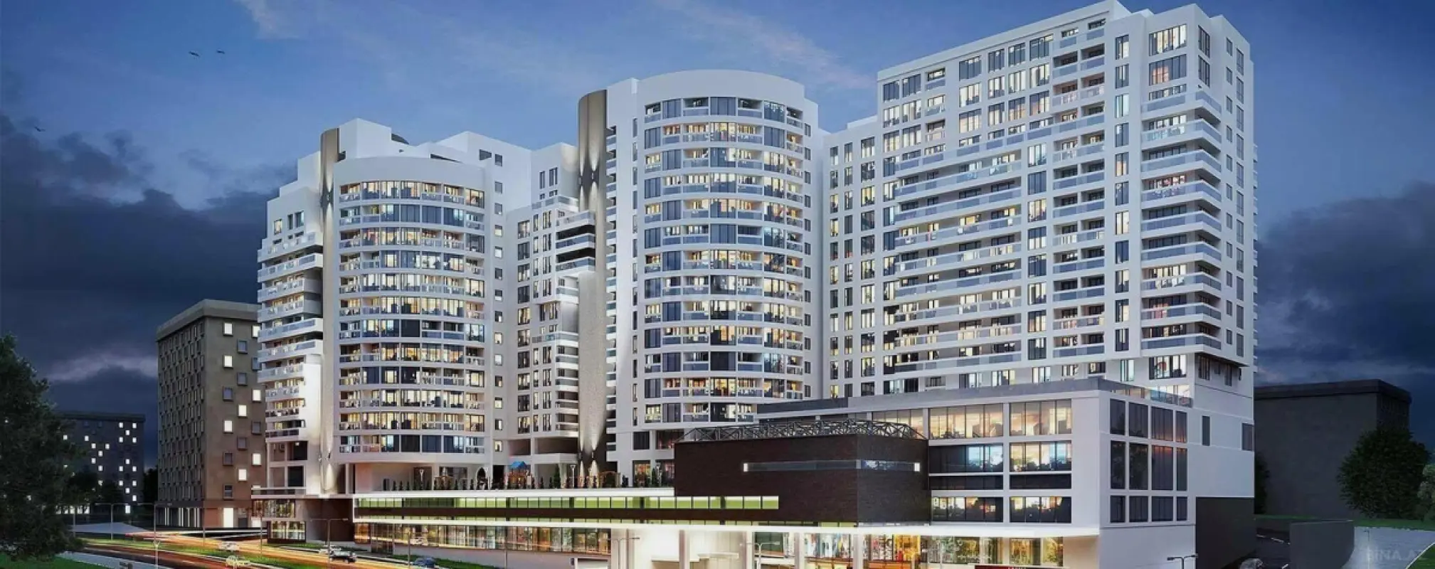 Satılır 4 otaqlı mənzil 165 m²