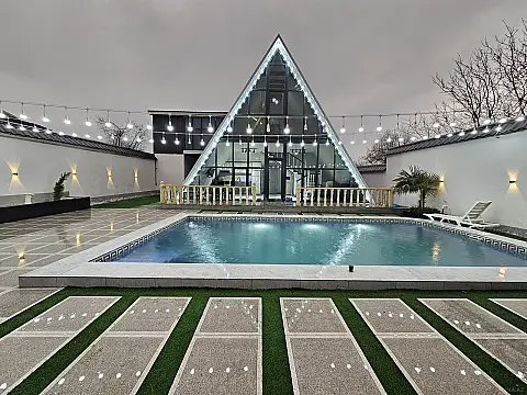 Kirayə verilir 5 otaqlı həyət evi 200 m² — Qəbələ 5 otaq 200.00 m²