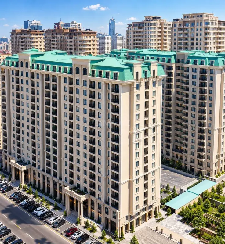 Satılır 3 otaqlı mənzil 121 m²
