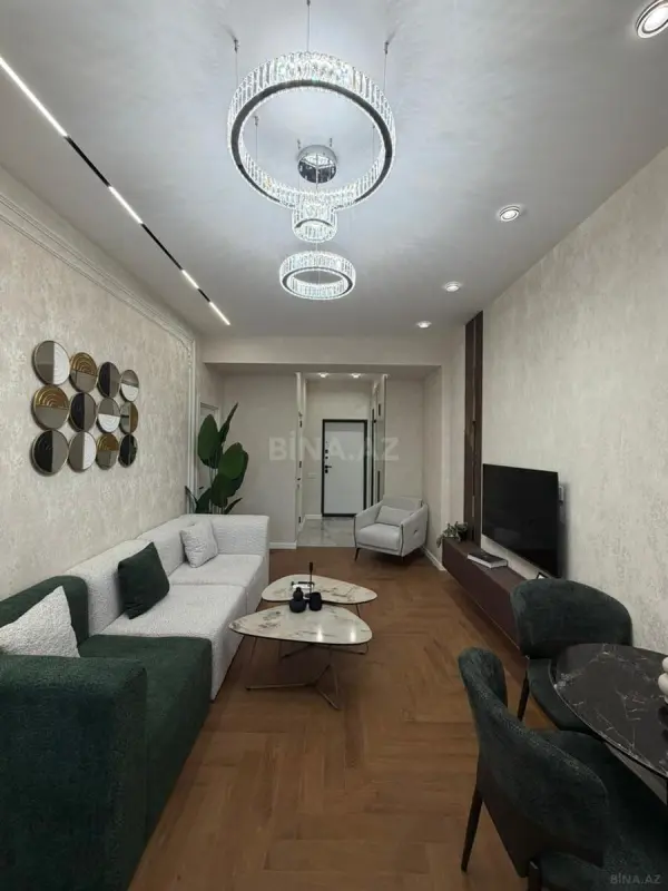 Satılır 2 otaqlı mənzil 58 m²