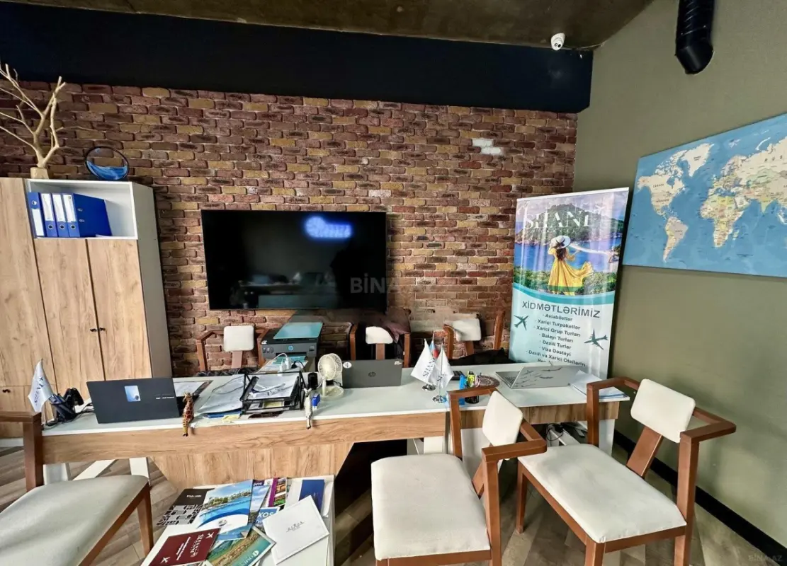 Satılır 3 otaqlı ofis 80 m²