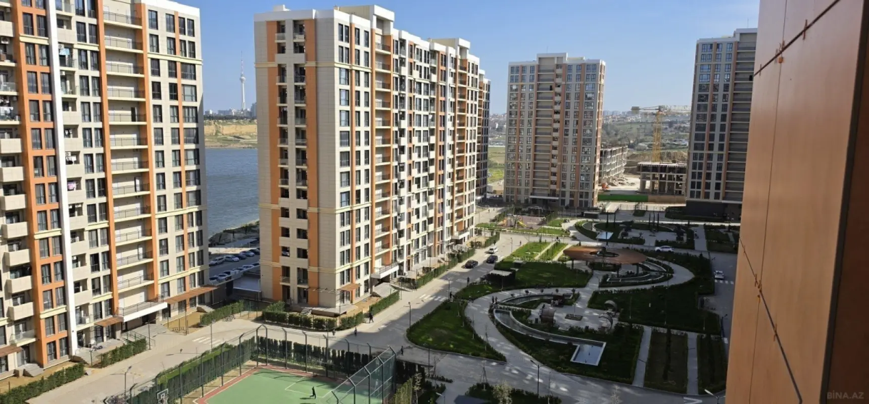 Kirayə verilir 2 otaqlı mənzil 55 m²