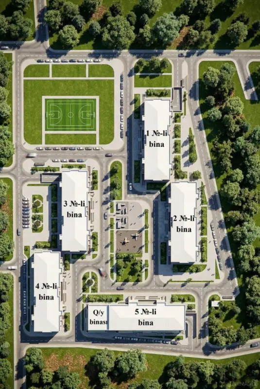 Satılır 2 otaqlı mənzil 52 m²