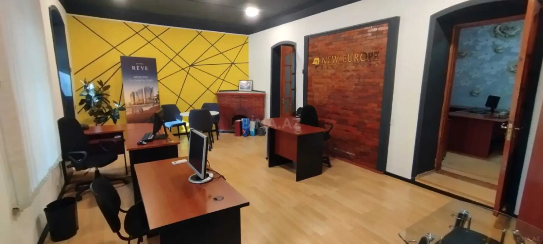 Kirayə verilir 3 otaqlı ofis 66 m²