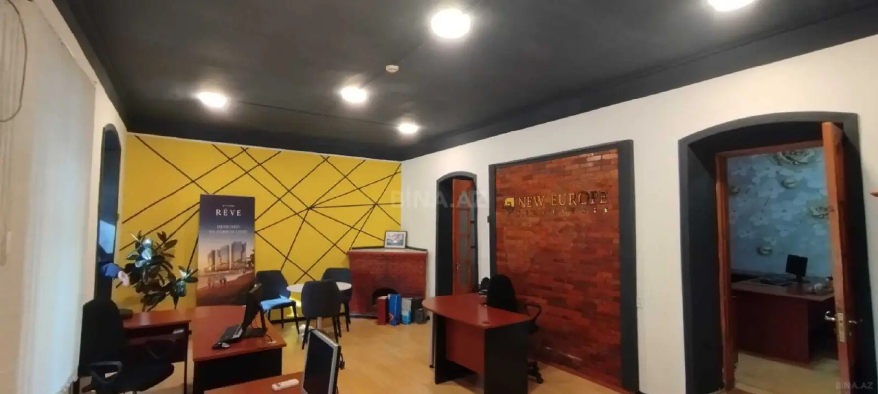 Kirayə verilir 3 otaqlı ofis 70 m²