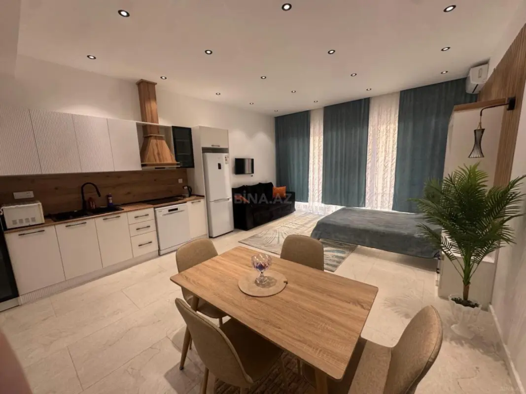 Kirayə verilir 1 otaqlı mənzil 58 m²