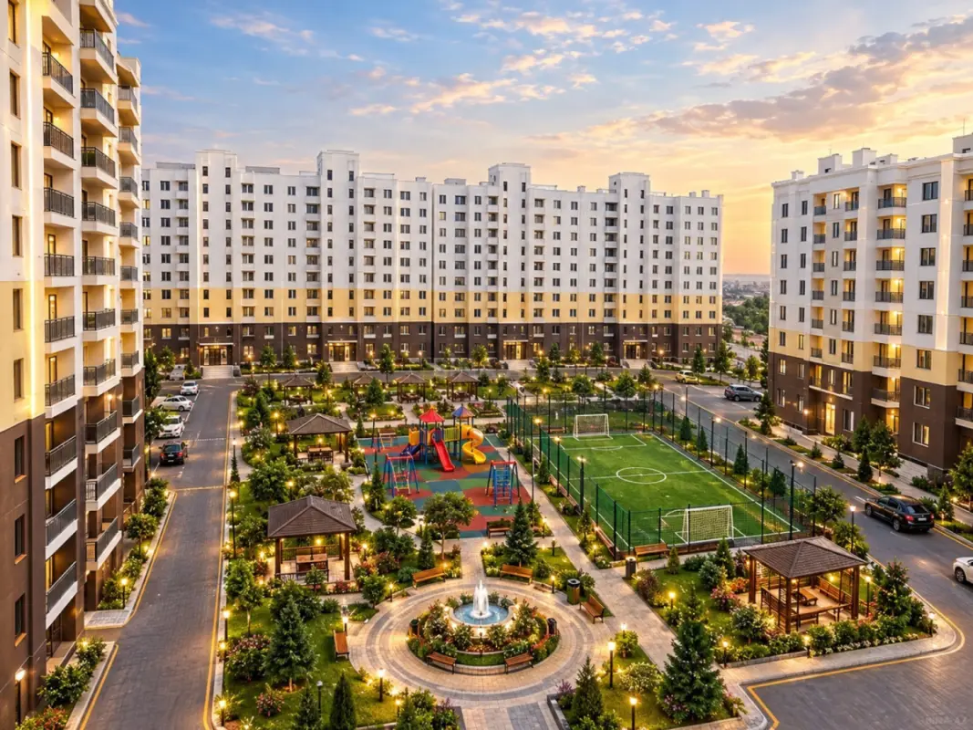 Satılır 2 otaqlı mənzil 55.5 m²